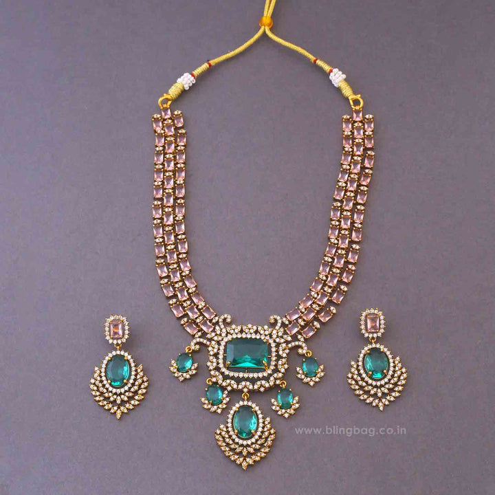 Multicolor Noella Victorian Jewellery Set - New Arrival
