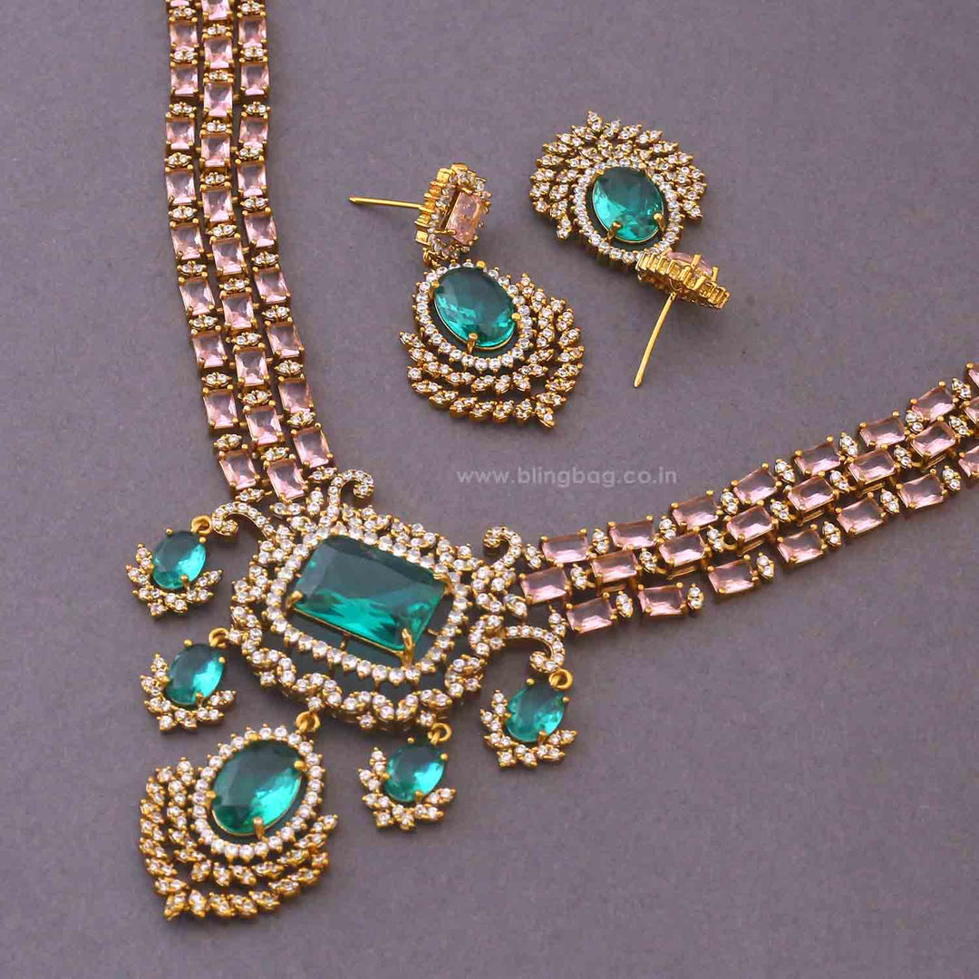 Multicolor Noella Victorian Jewellery Set - New Arrival