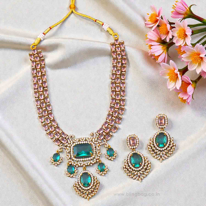 Multicolor Noella Victorian Jewellery Set - New Arrival