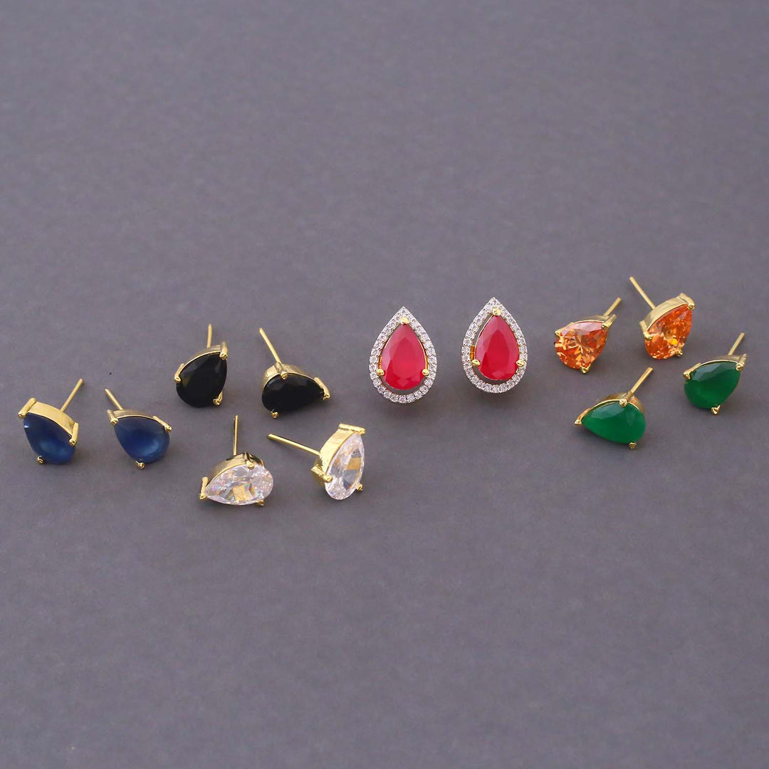 Multicolor Olga Color Changeable Studs