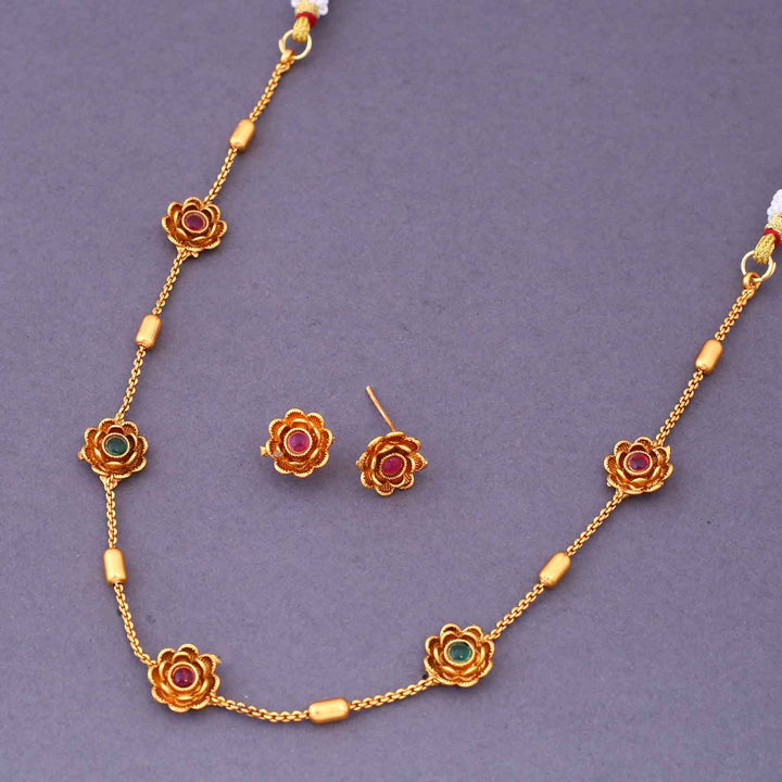 Multicolor Omya Antique Jewellery Set - New Arrival