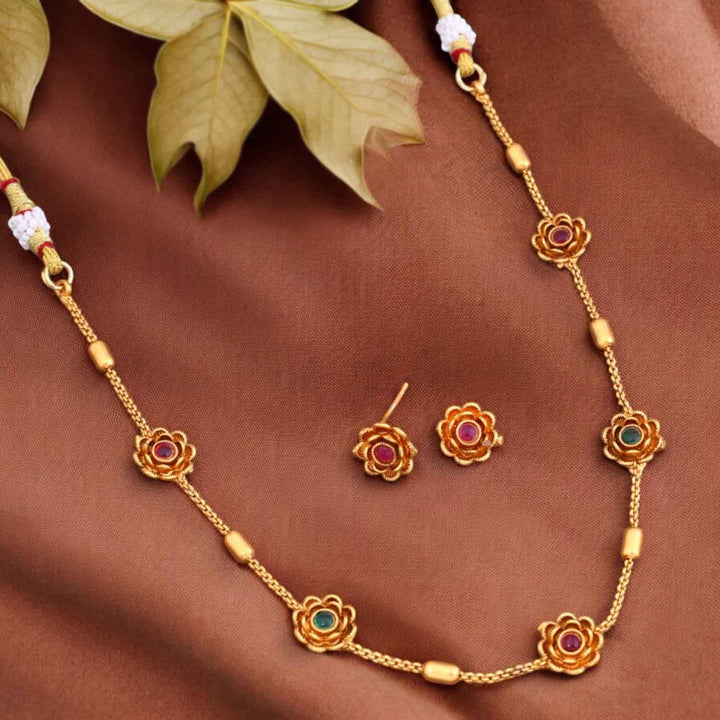 Multicolor Omya Antique Jewellery Set - New Arrival