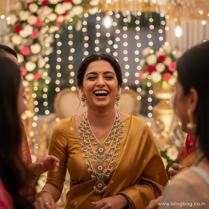 Multicolor Pankti Antique Jewellery Set - New Arrival