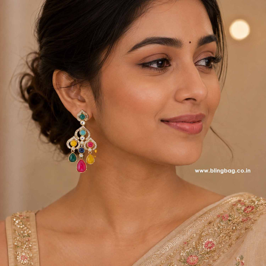Multicolor Panya Danglers