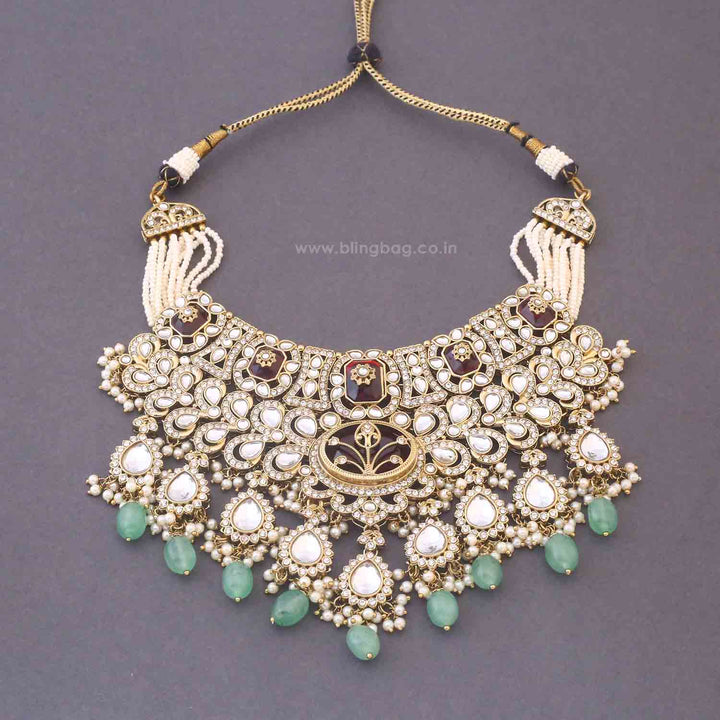 Multicolor Parineeta Bridal Jewellery Set