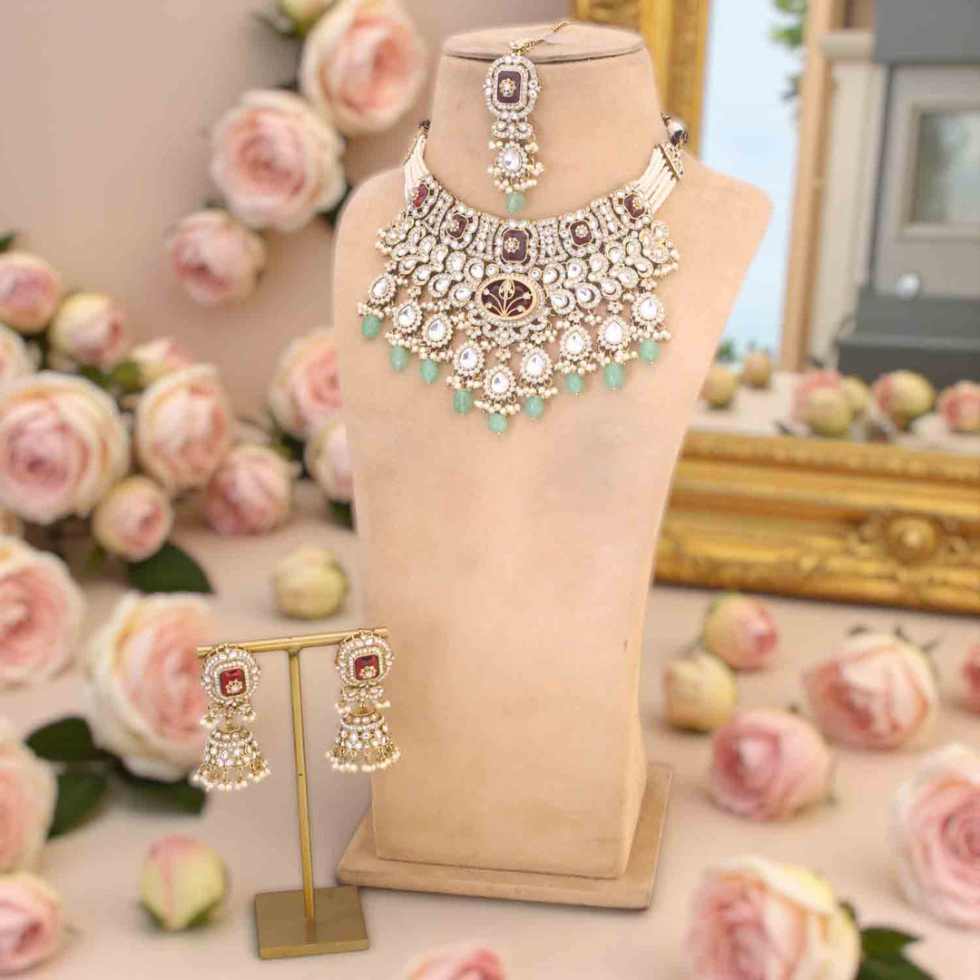 Multicolor Parineeta Bridal Jewellery Set