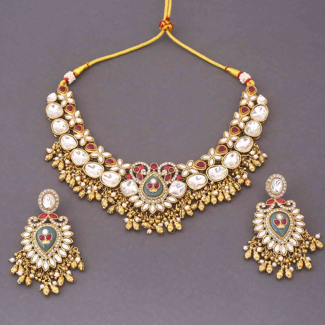 Multicolor Peeya Heritage Jewellery Set - New Arrival