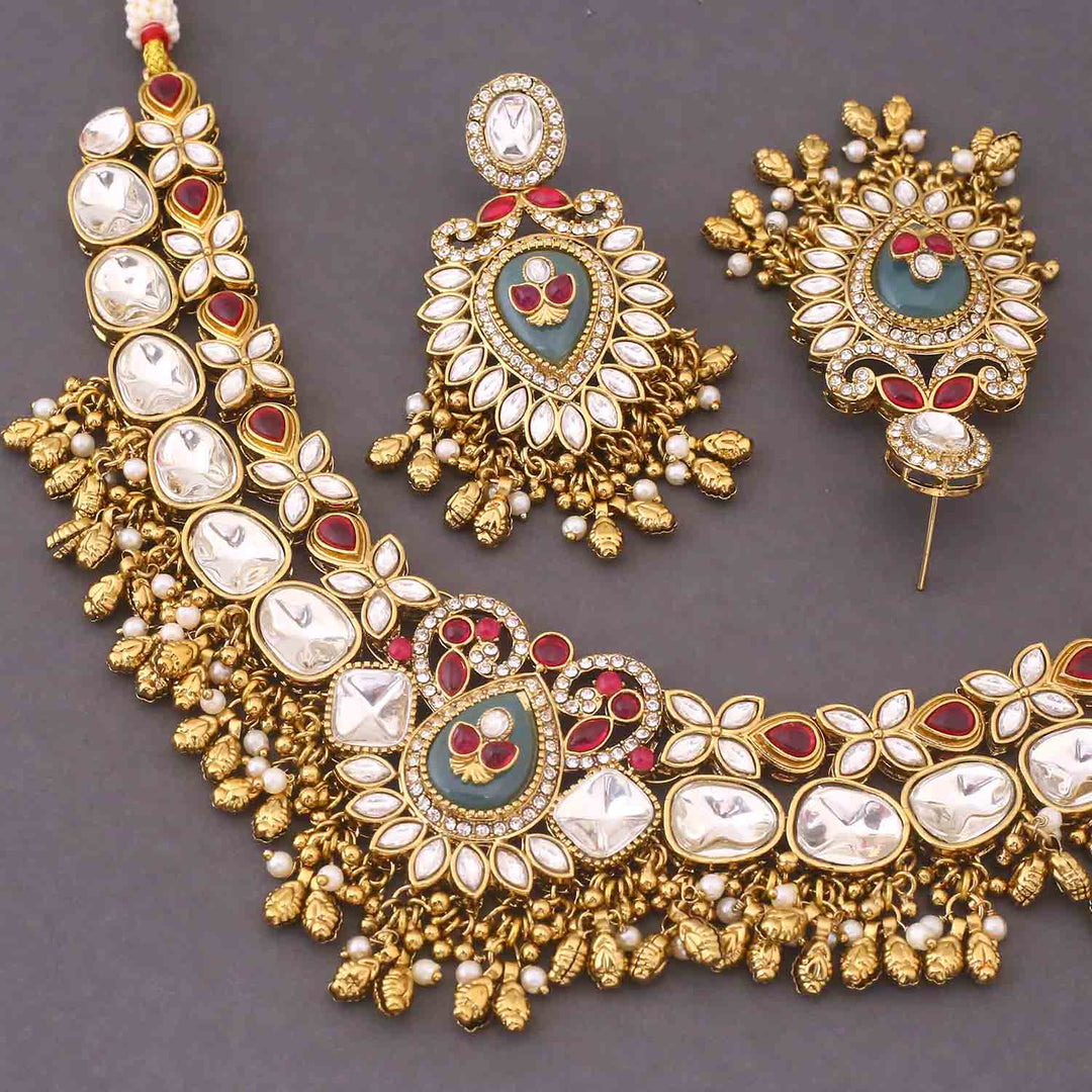 Multicolor Peeya Heritage Jewellery Set - New Arrival