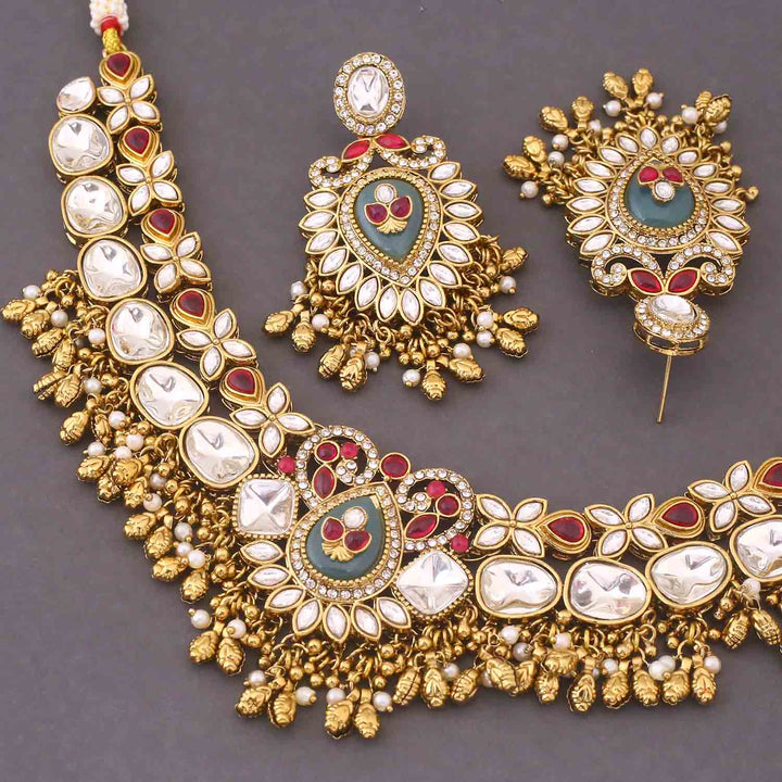 Multicolor Peeya Heritage Jewellery Set - New Arrival