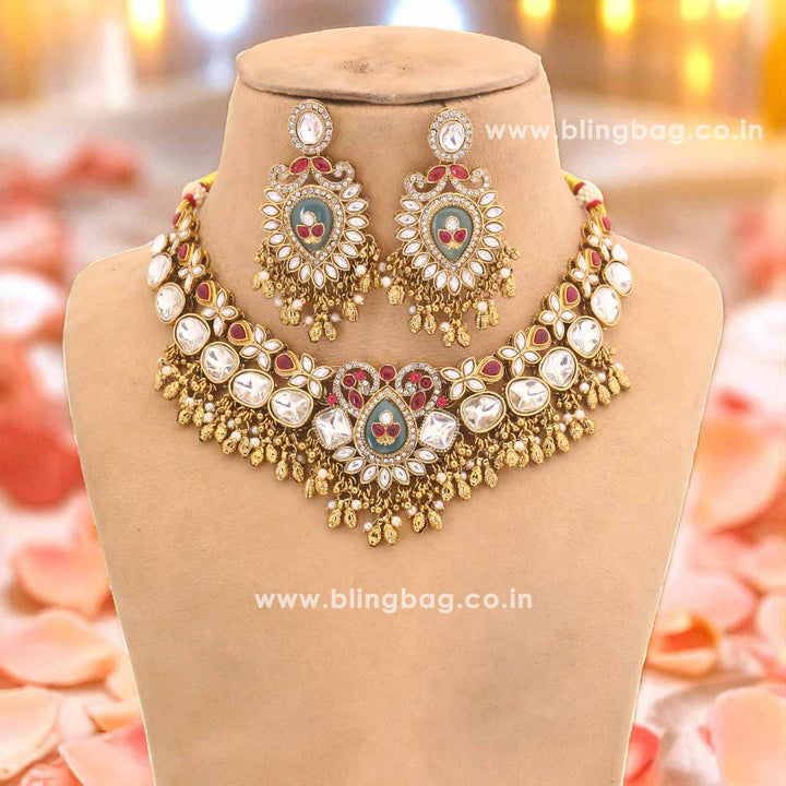 Multicolor Peeya Heritage Jewellery Set - New Arrival