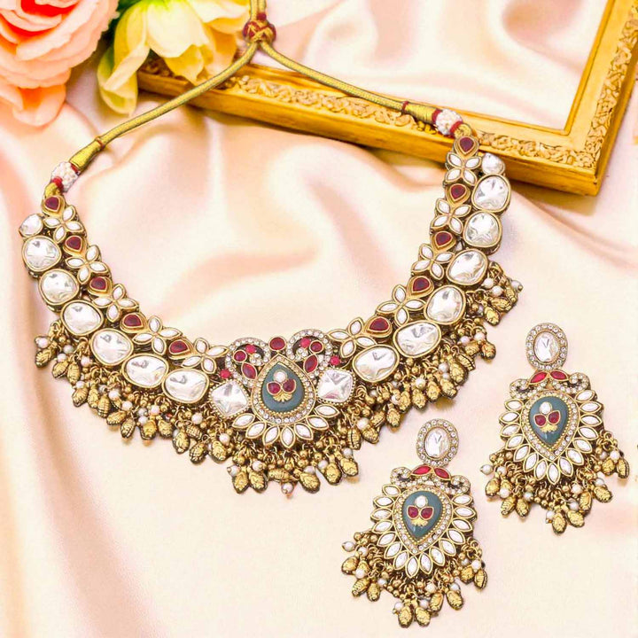 Multicolor Peeya Heritage Jewellery Set - New Arrival