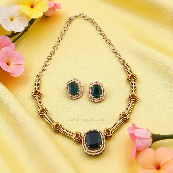 Multicolor Persis Victorian Jewellery Set - New Arrival