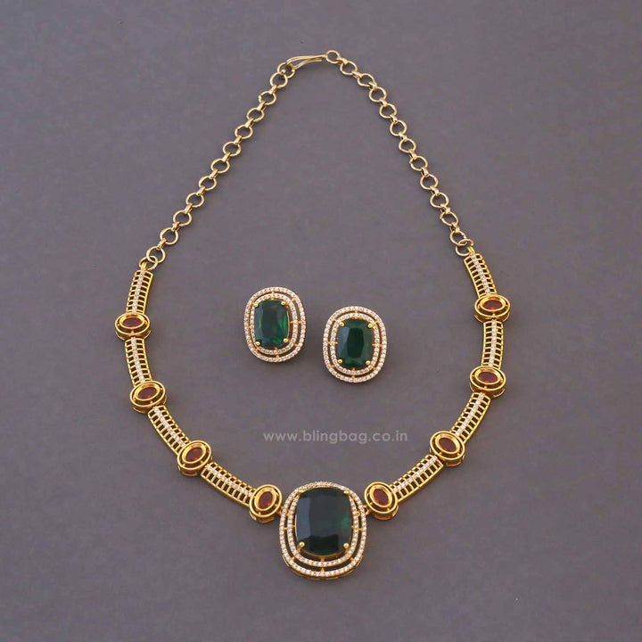 Multicolor Persis Victorian Jewellery Set - New Arrival