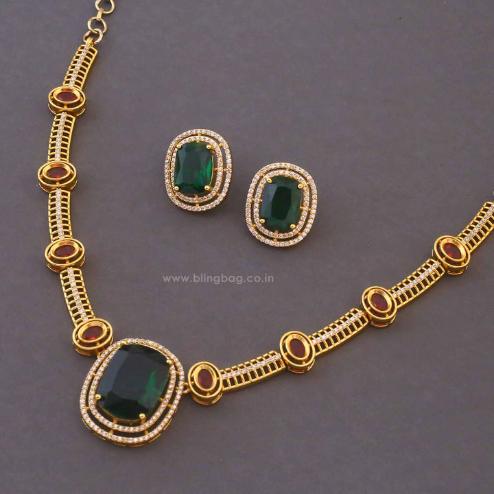 Multicolor Persis Victorian Jewellery Set - New Arrival