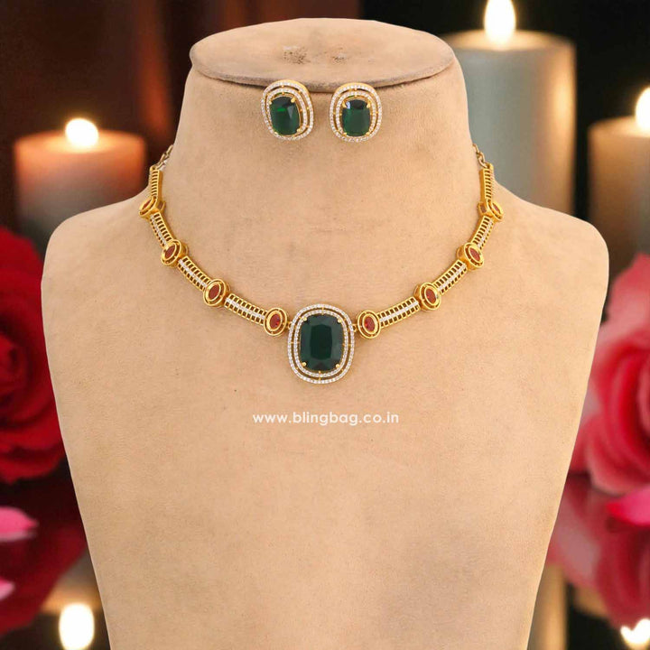 Multicolor Persis Victorian Jewellery Set - New Arrival