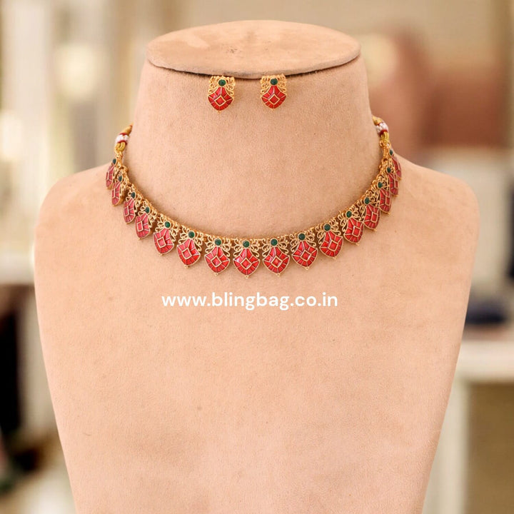 Rani Poonam Antique Jewellery Set - New Arrival