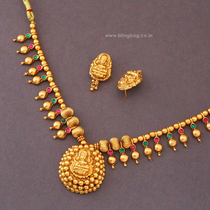 Multicolor Prajakta Antique Jewellery Set- New Arrival