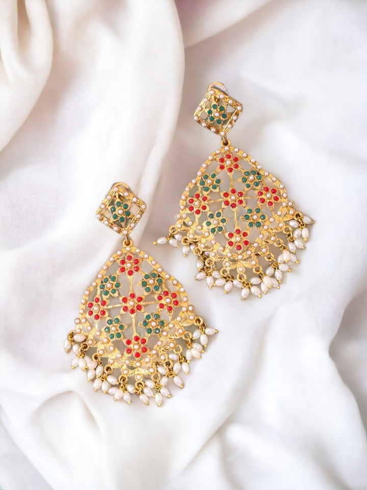 Multicolor Prakruti Ethnic Danglers