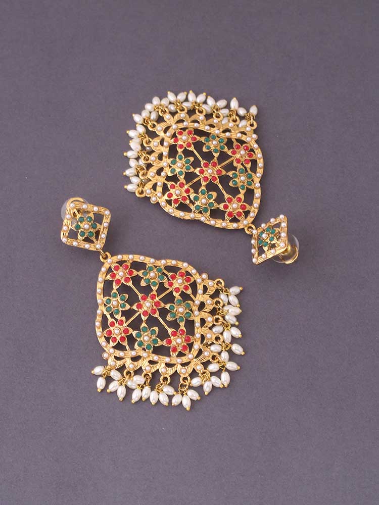 Multicolor Prakruti Ethnic Danglers