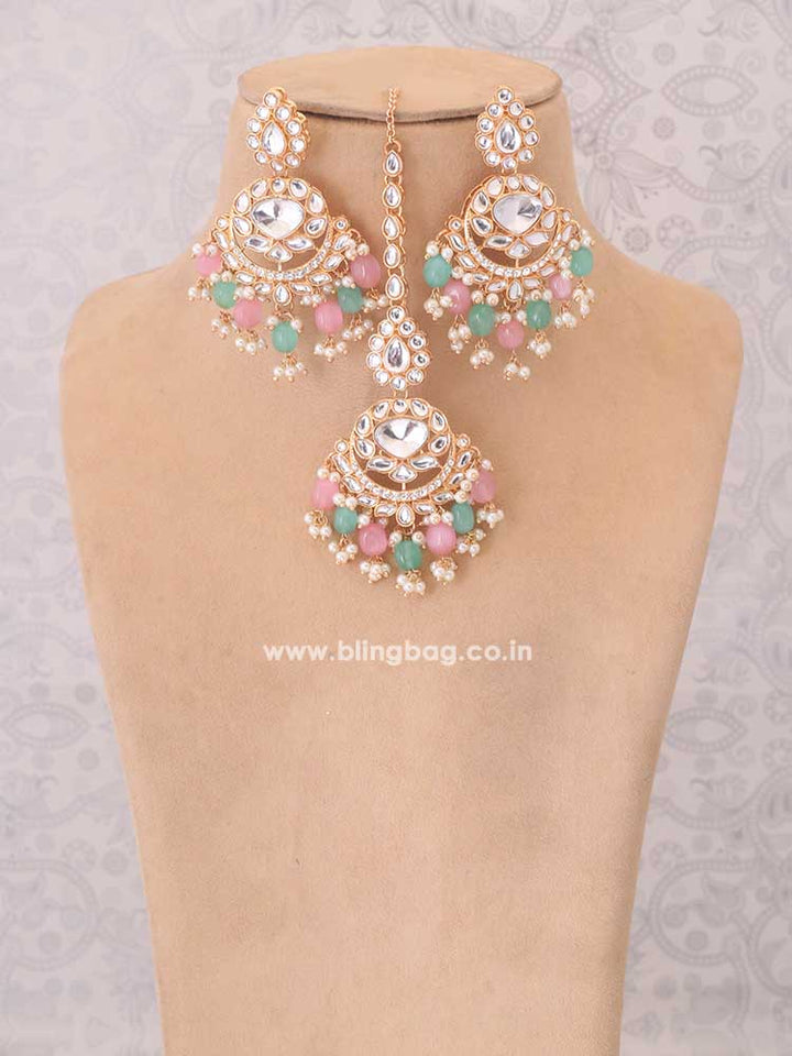 Multicolor Pratibha Jewellery Set