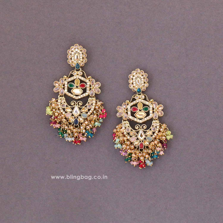 Multicolor Preksha Chaandbalis