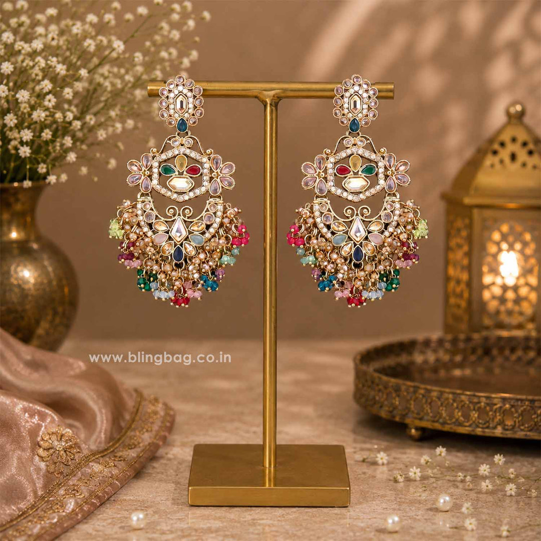 Multicolor Preksha Chaandbalis