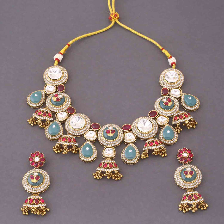 Multicolor Priyasha Heritage Jewellery Set - New Arrival