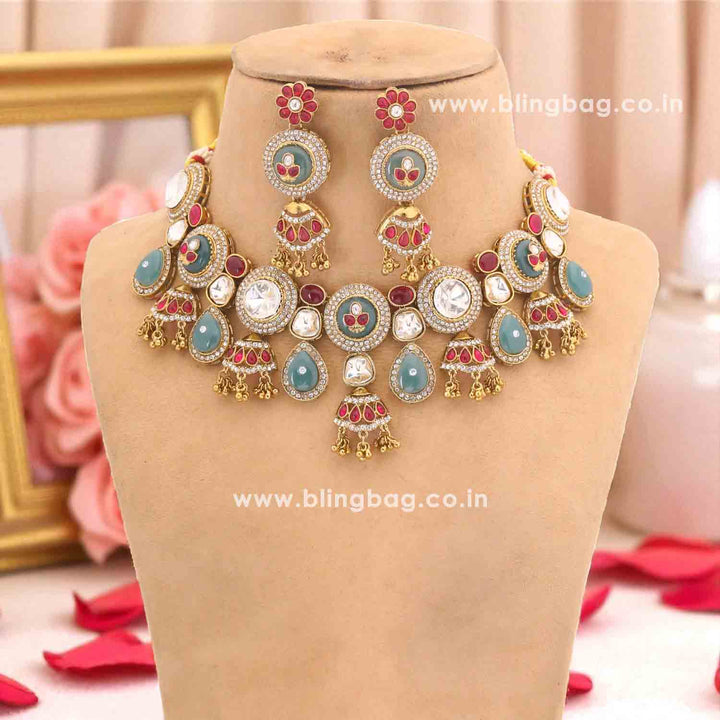 Multicolor Priyasha Heritage Jewellery Set - New Arrival