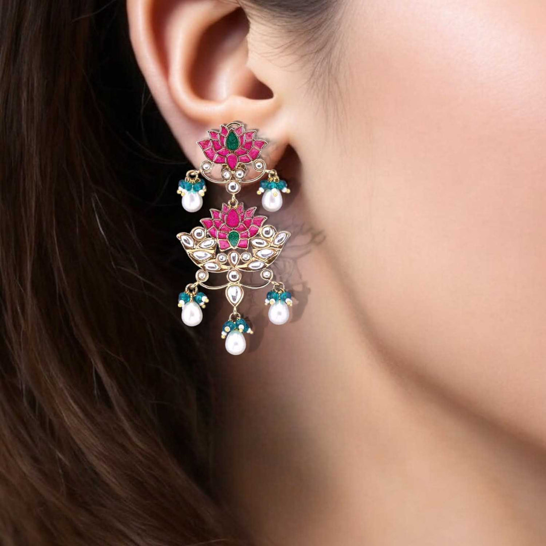 Multicolor Purnima Danglers
