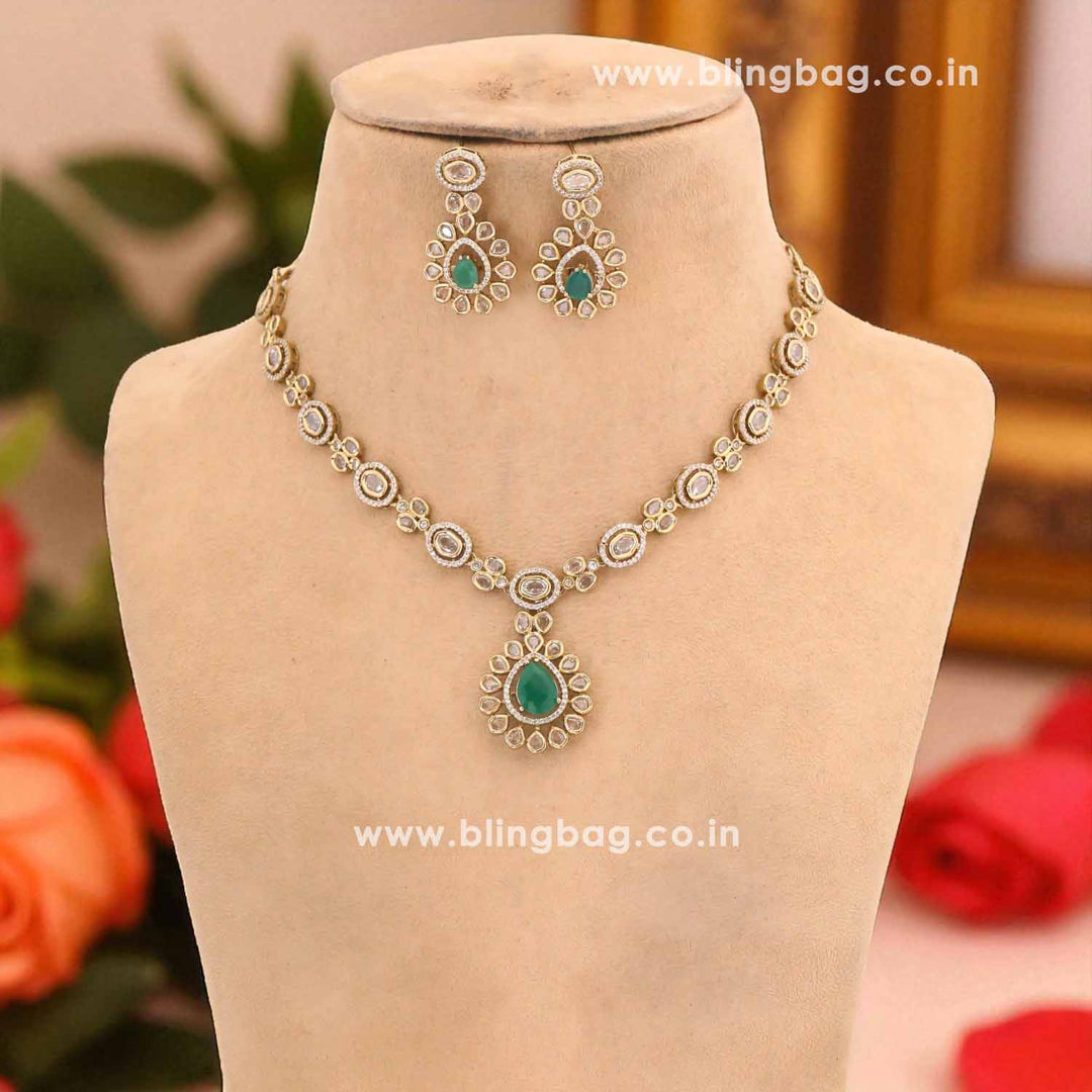 Multicolor Radiara Victorian Jewellery Set - New Arrival