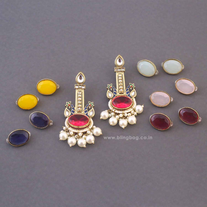Multicolor Rajni Color Changeable Danglers