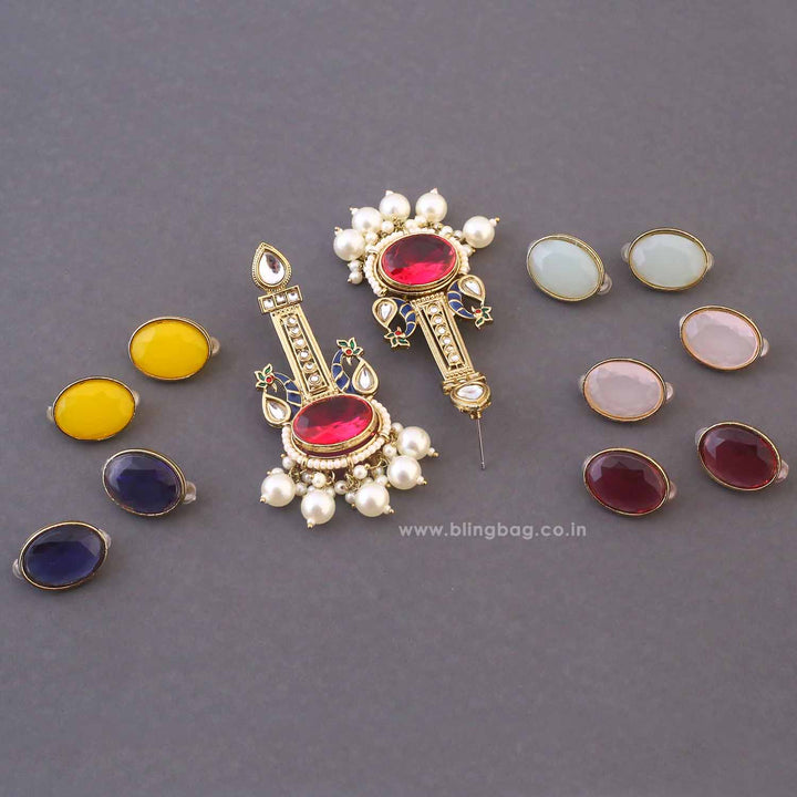 Multicolor Rajni Color Changeable Danglers