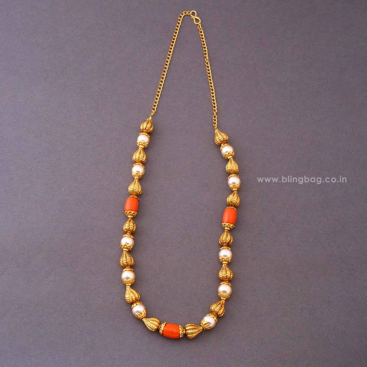 Multicolor Rajshree Antique Necklace - New Arrival
