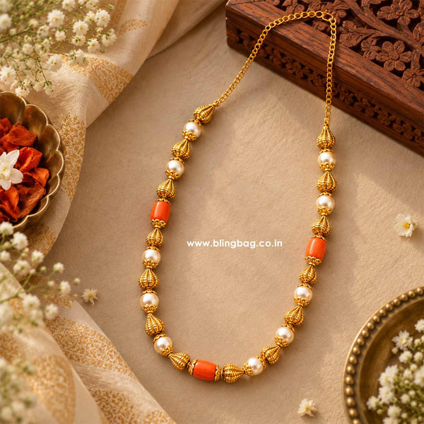 Multicolor Rajshree Antique Necklace - New Arrival