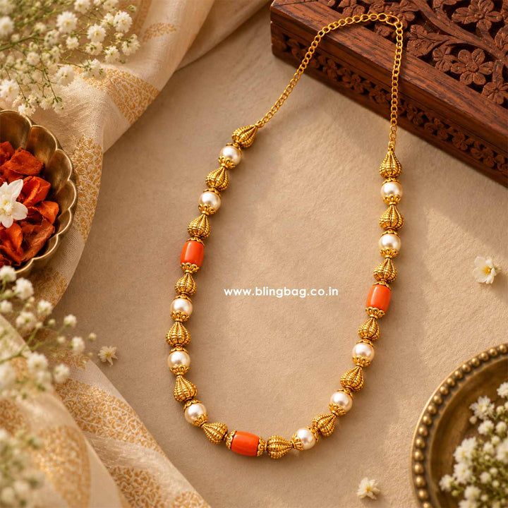 Multicolor Rajshree Antique Necklace - New Arrival