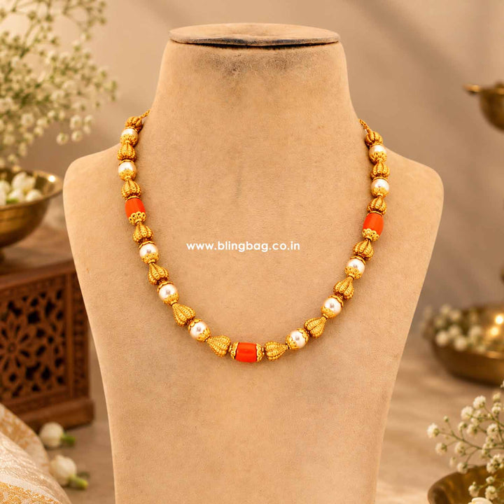 Multicolor Rajshree Antique Necklace - New Arrival
