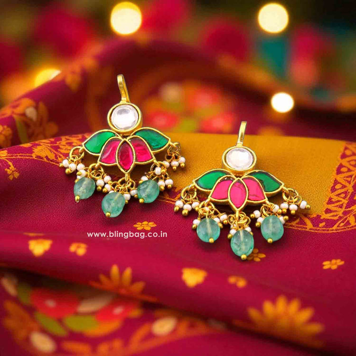 Multicolor Ramani Bugadi Earrings