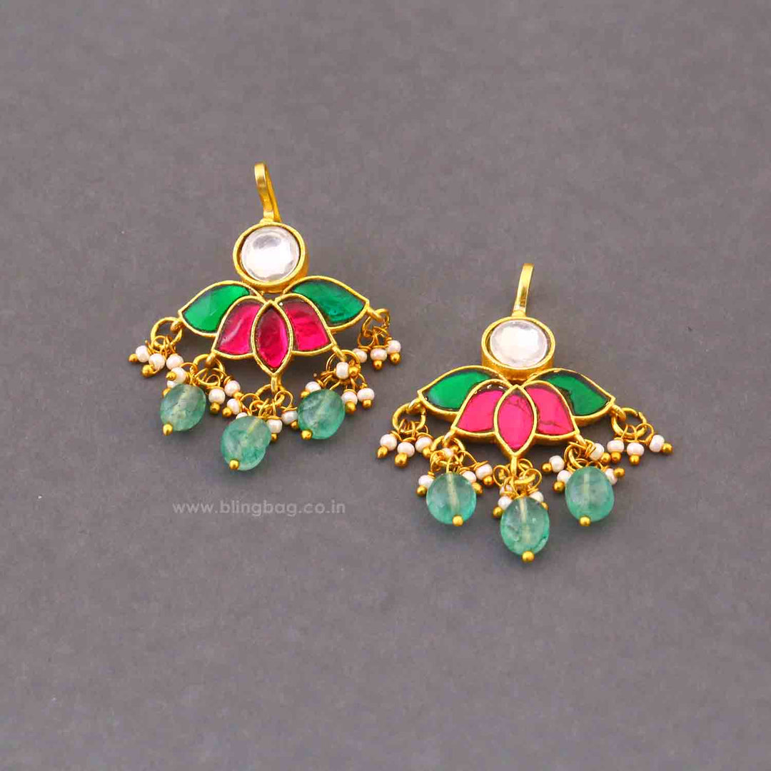 Multicolor Ramani Bugadi Earrings