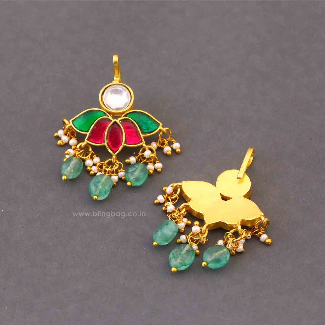 Multicolor Ramani Bugadi Earrings