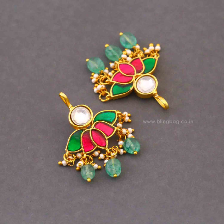 Multicolor Ramani Bugadi Earrings