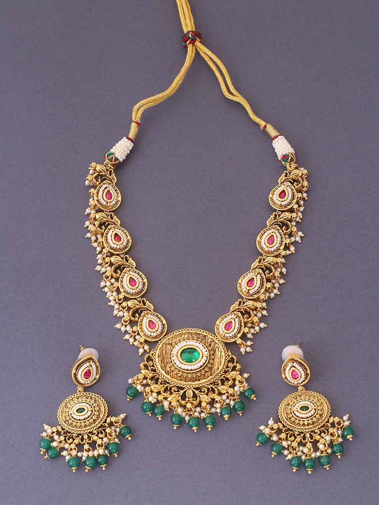 Multicolor Randhir Rajwadi Set