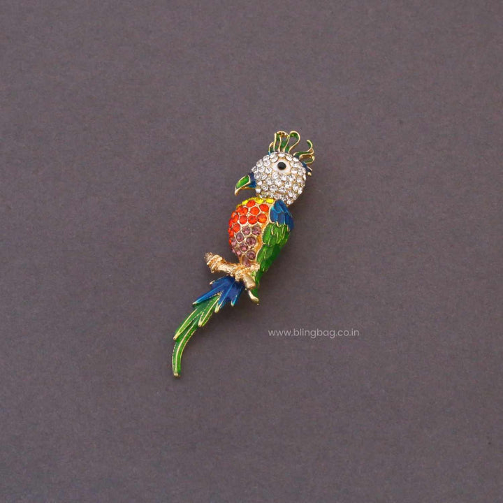 Multicolor Rangrez Totee Brooch
