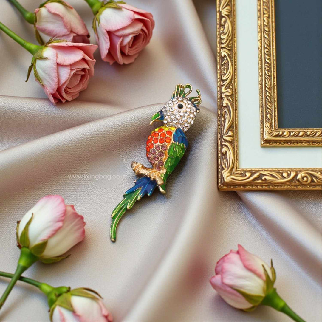 Multicolor Rangrez Totee Brooch