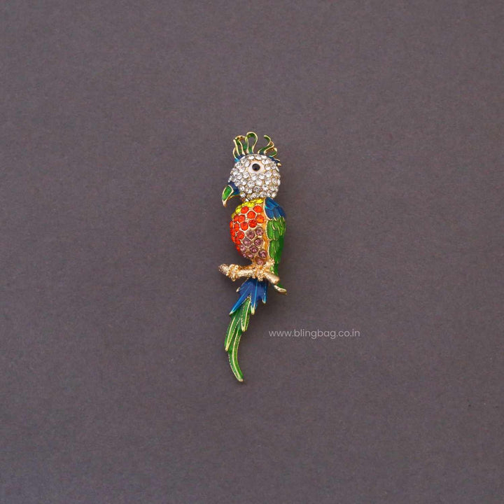 Multicolor Rangrez Totee Brooch