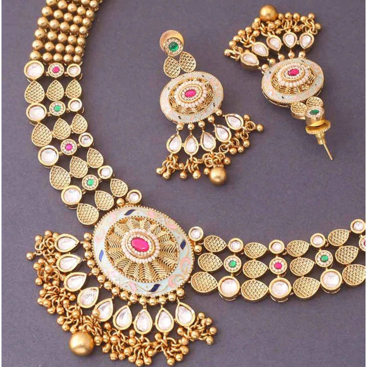 Multicolor Ranvijay Hasli Rajwadi Set