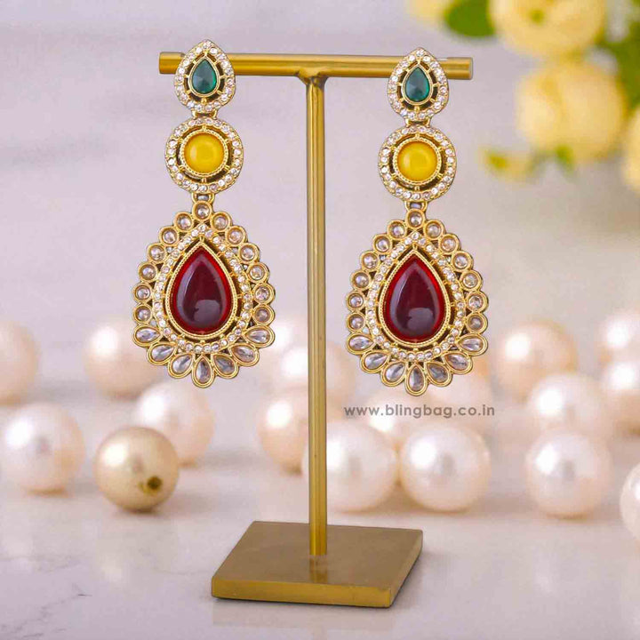 Multicolor Reshma Danglers