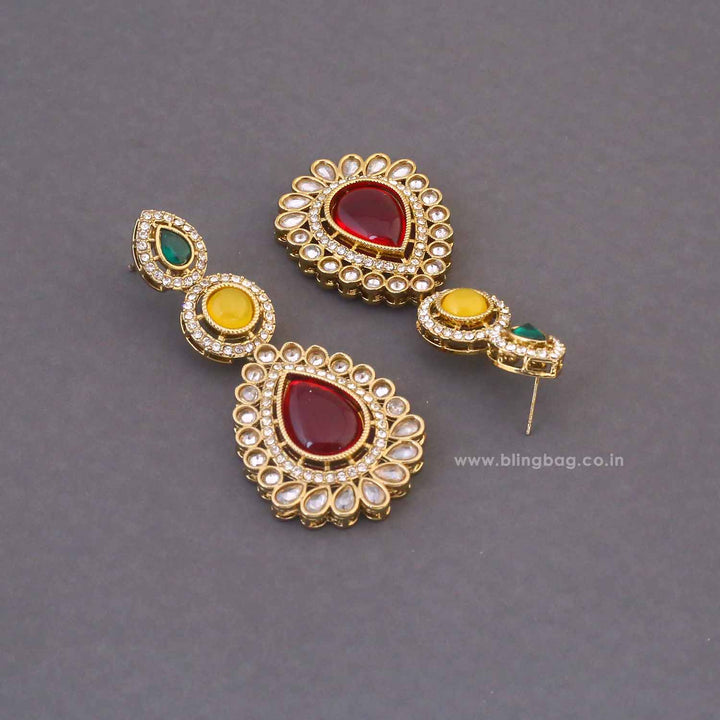 Multicolor Reshma Danglers