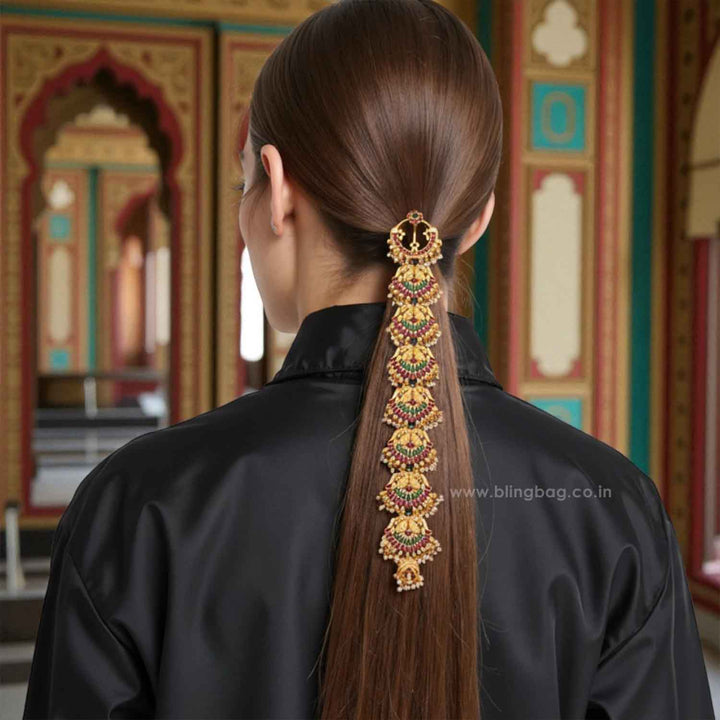Multicolor Reya Hair Chooti
