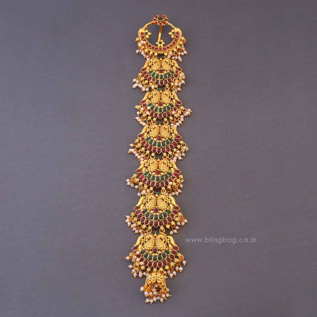 Multicolor Reya Hair Chooti