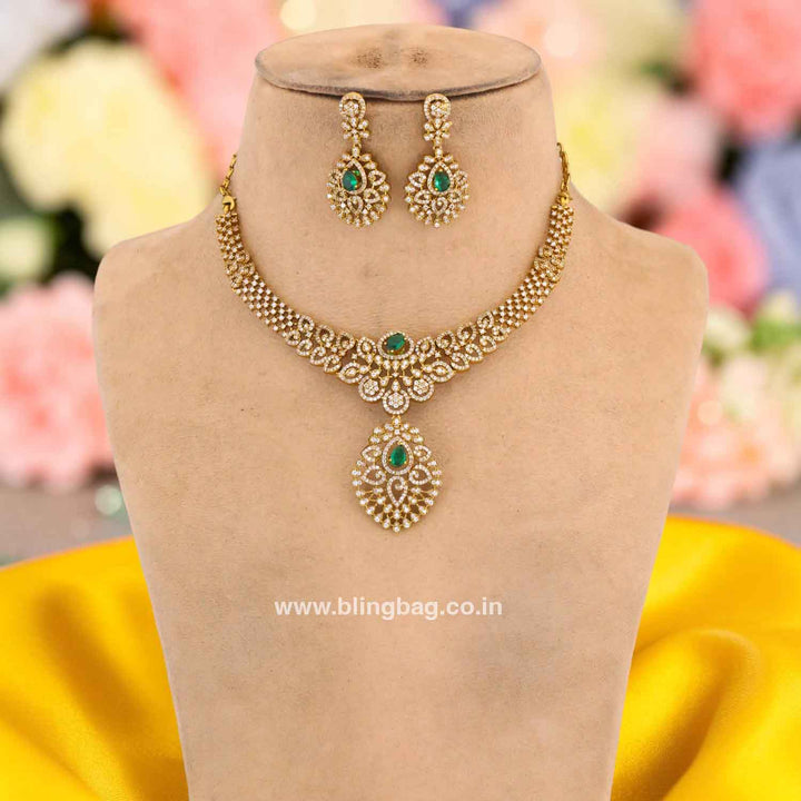 Multicolor Reyna Hasli Victorian Jewellery Set - New Arrival